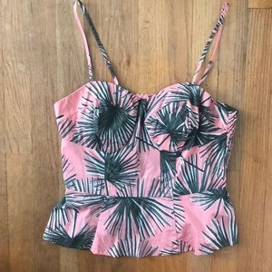 A New Day Tropical Bodice Top
